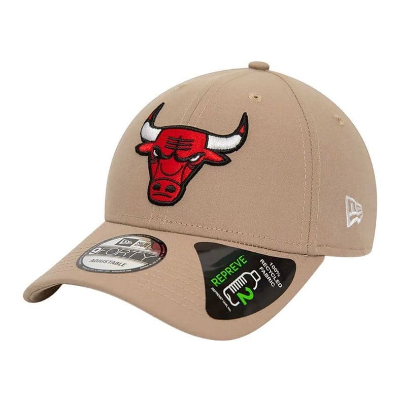 Jockey New Era 9forty NBA Chicago Bulls Repreve Beige