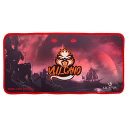MOUSE PAD GAMER ULTRA XL 400MM X 200MM VULCANO FJ COLOR ROJO Open box