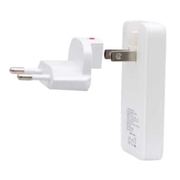 QC645 CARG. PARED S/RAPIDO 45W ULTRA PLANO USB A Y TIPO C/A Negro