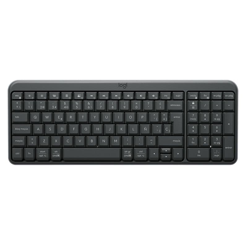 Teclado Logitech K250 Grafito (ESP) Negro