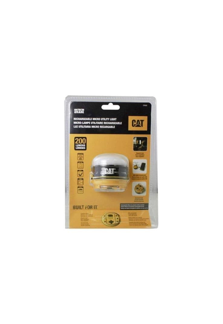 FAROL LED Y BATERIA DE CARGA CT6525 LUMENES 200 Amarillo