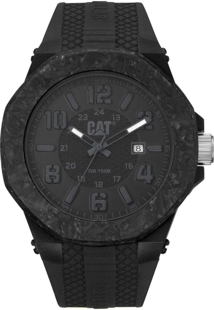 Reloj Cat Hombre LV-161-21-131 Carbon Crush Negro