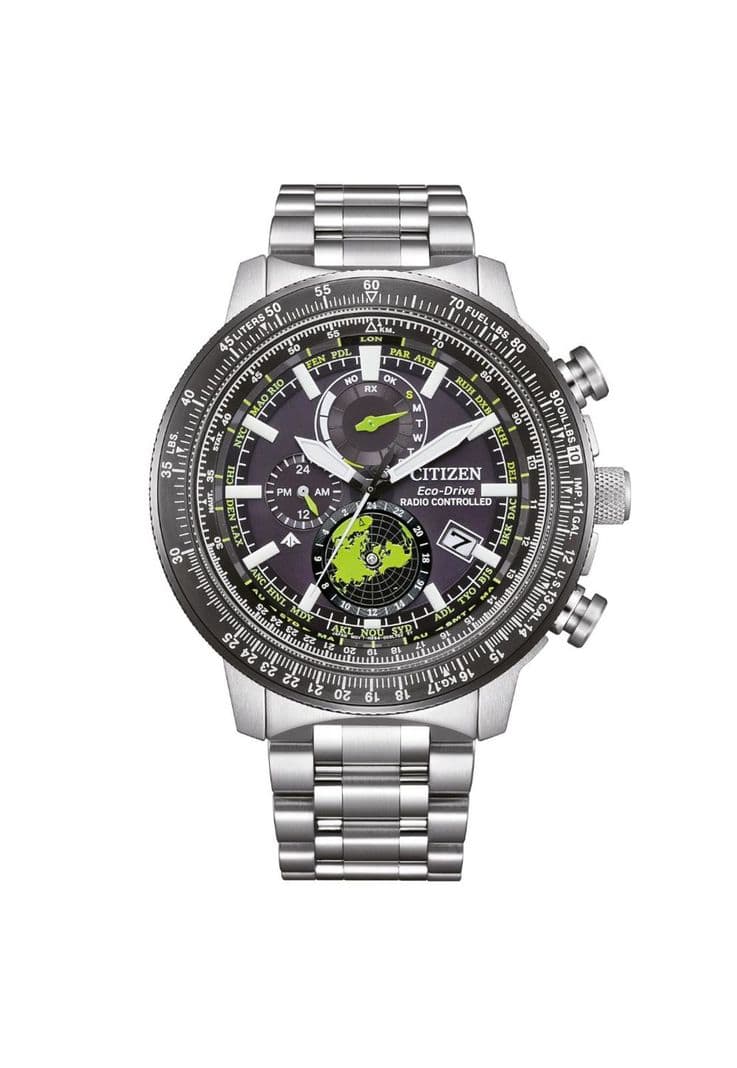 Reloj Citizen Hombre BY3006-53E Geo Trekk Radiocontrolado Gris