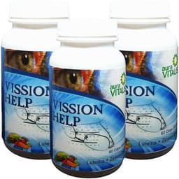 3 X AURA VITALIS VISSION HELP 380 MG 60 CAPSULAS Blanco