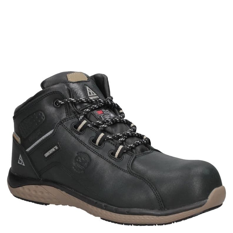 Zapato De Seguridad Hombre Sherpa's Waterproof - A953 Negro CL 44