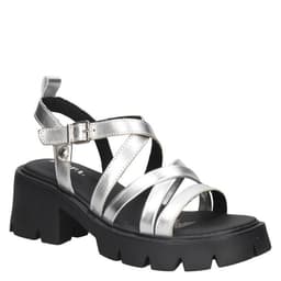 Sandalia Casual Mujer Zappa - I331 Plateado Plata CL 40