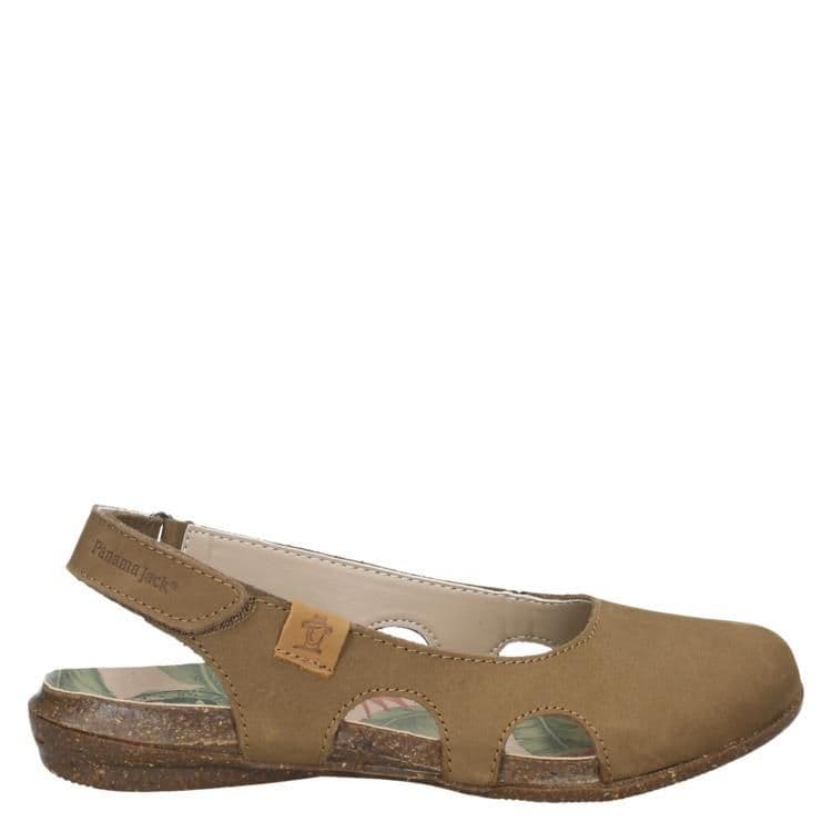Sandalia Casual Mujer Panama Jack - W737 Cafe Claro CL 35