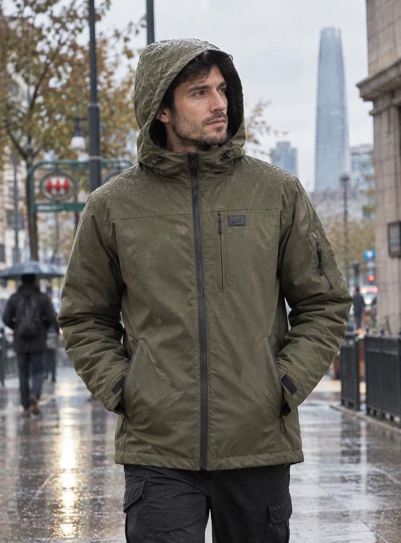 Parka Hombre Impermeable Panama Jack - L975 Verde XXL