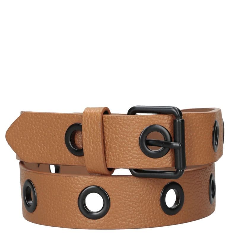 Cinturon Mujer Argollas Zappa - ZAM053X Cafe Claro S