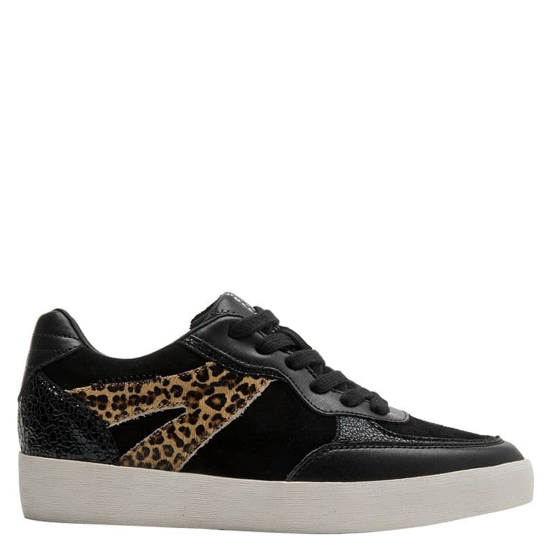 Zapatilla Cuero Urbana Mujer Pollini - Pom0225 Negro CL 35