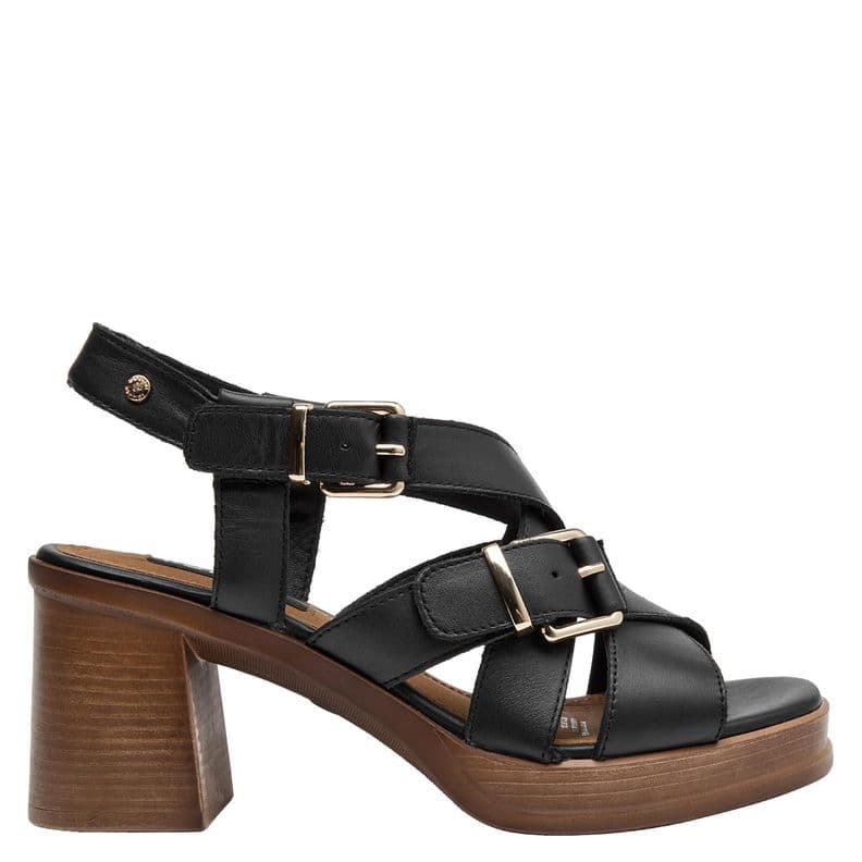 Sandalia Casual Mujer Pollini - POM0027 Negro CL 36