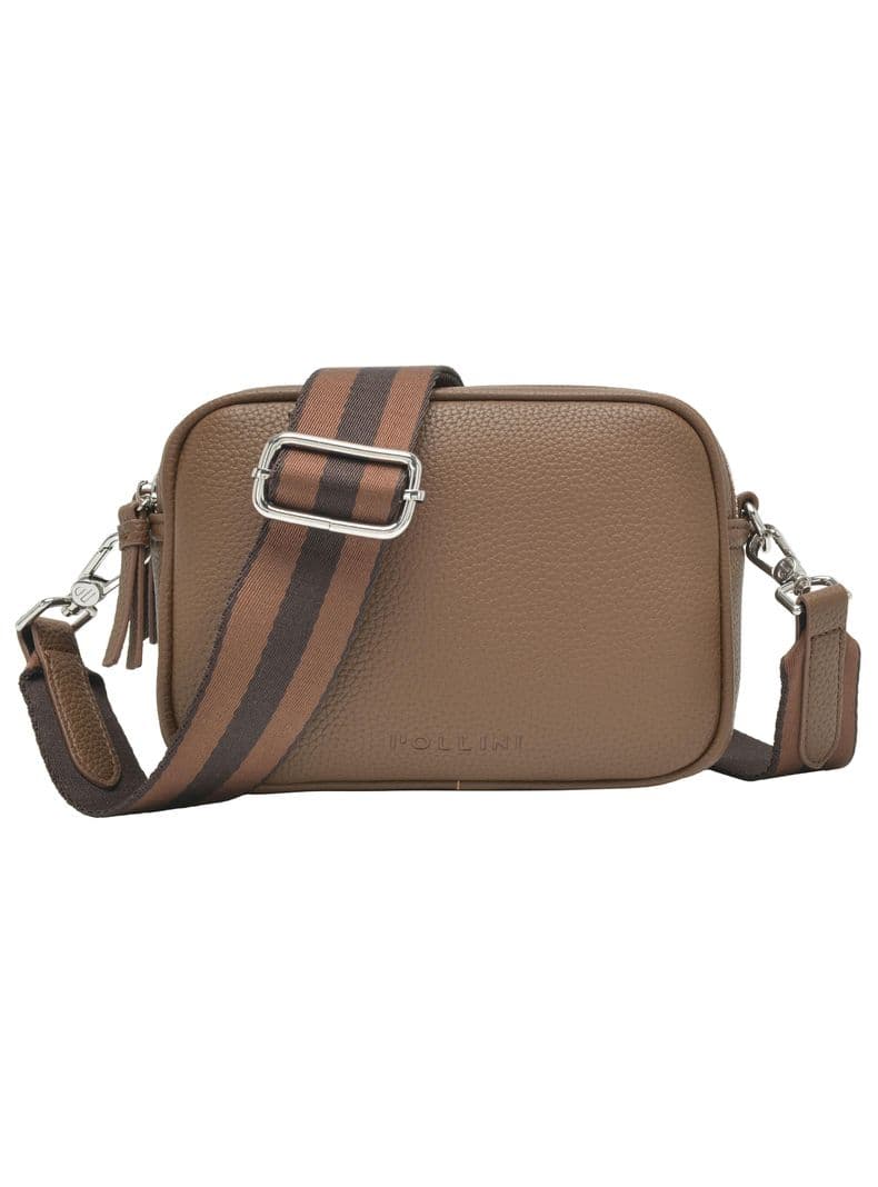 Cartera Bandolera Straps multicolor Pollini - L843 Cafe