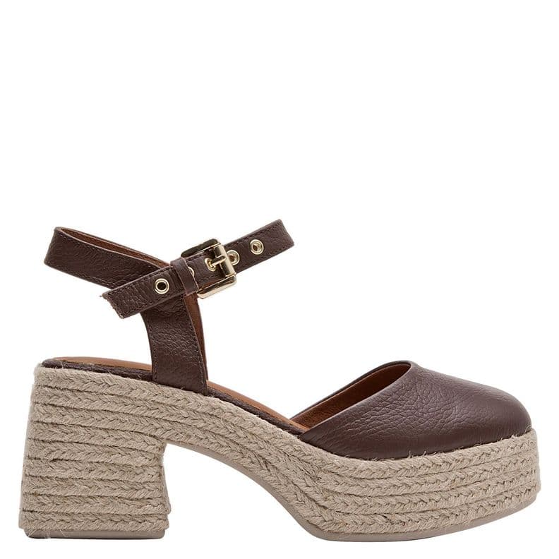 Alpargata Casual Mujer Pollini - POM0368 Cafe Oscuro 39