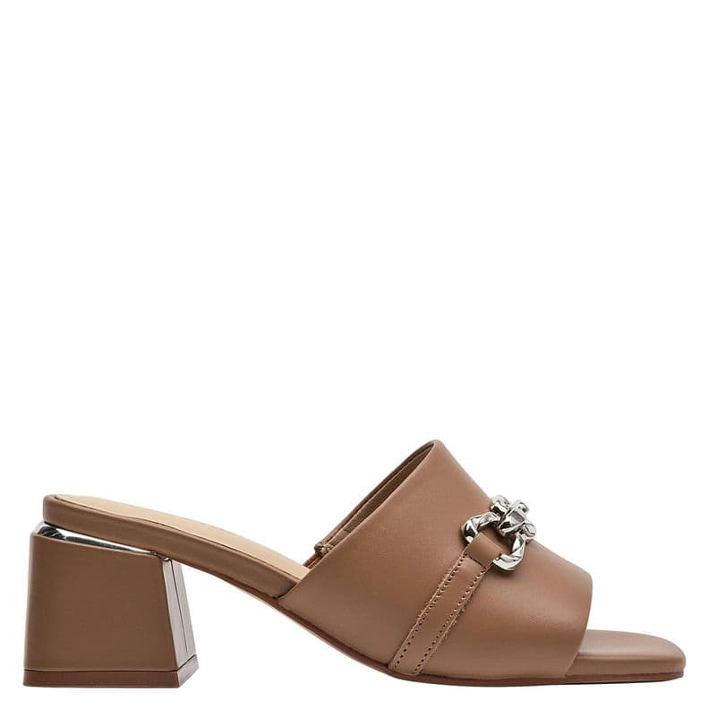 Sandalia Casual Mujer Pollini - POM0327 Cafe Claro 39