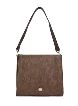 Cartera Tote Casual Mujer Pollini - POM006X Cafe Oscuro