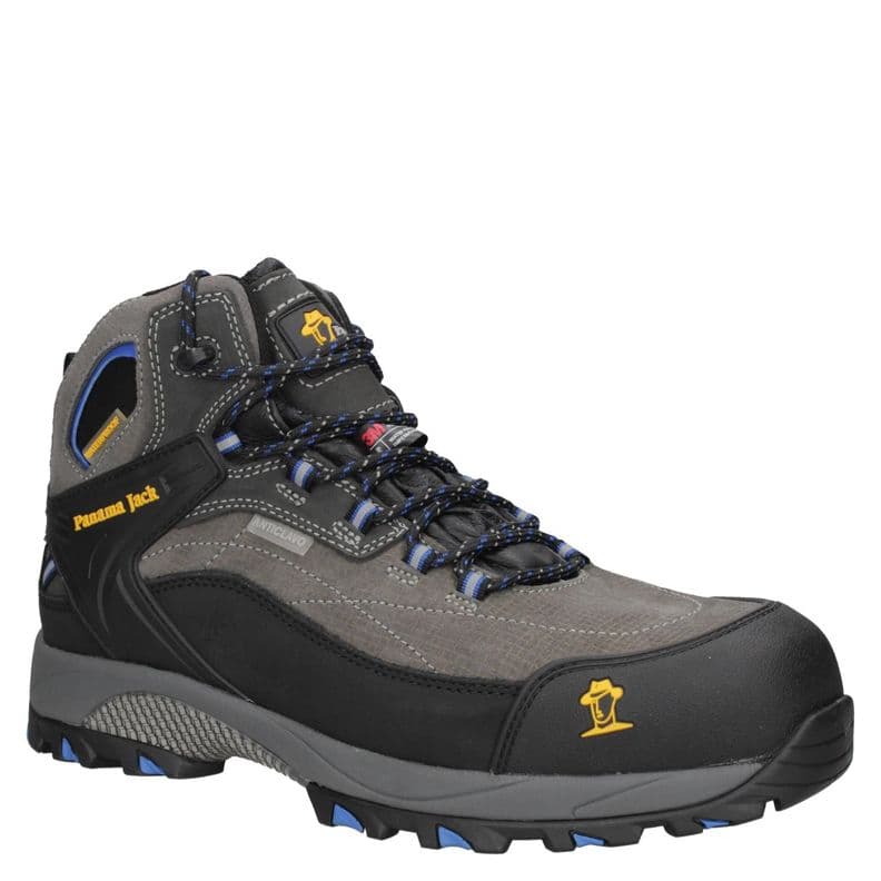 Zapato De Seguridad Hombre Panama Jack Waterproof - A984 Gris CL 39