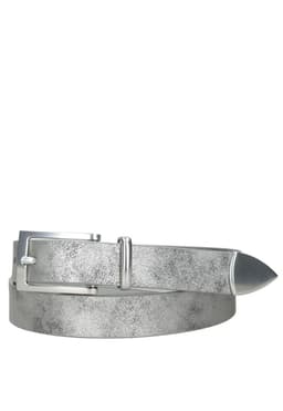 Cinturon Mujer Efecto Metalizado Zappa - ZAM057X Plateado Metalico S