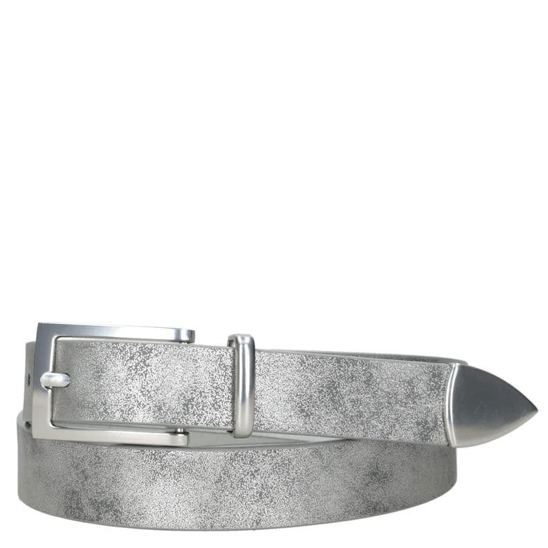 Cinturon Mujer Efecto Metalizado Zappa - ZAM057X Plateado Metalico S