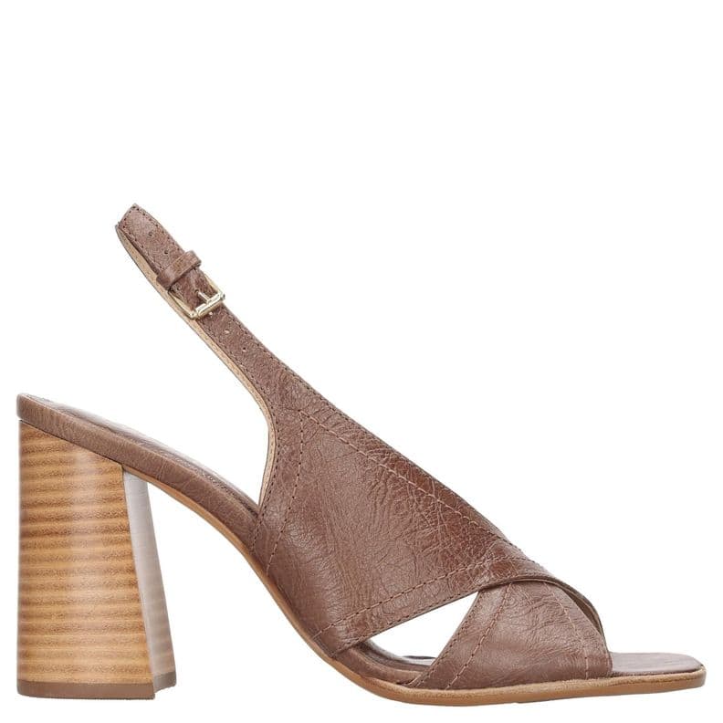 Sandalia Casual Mujer Pollini - POM0397 Cafe Oscuro 37