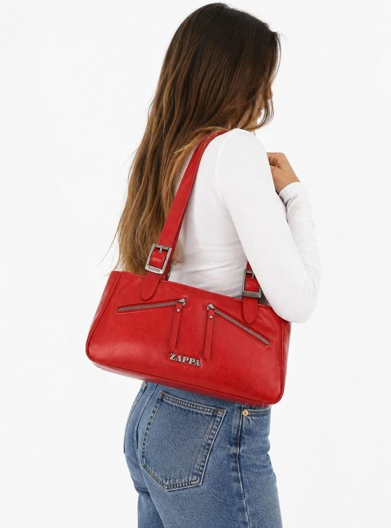 Cartera Tote Baguette Zappa - ZAM085X Rojo