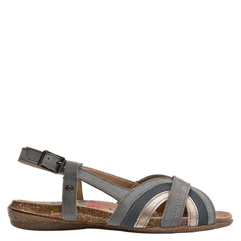 Sandalia Casual Mujer Panama Jack - PJM0346 Azul CL 35