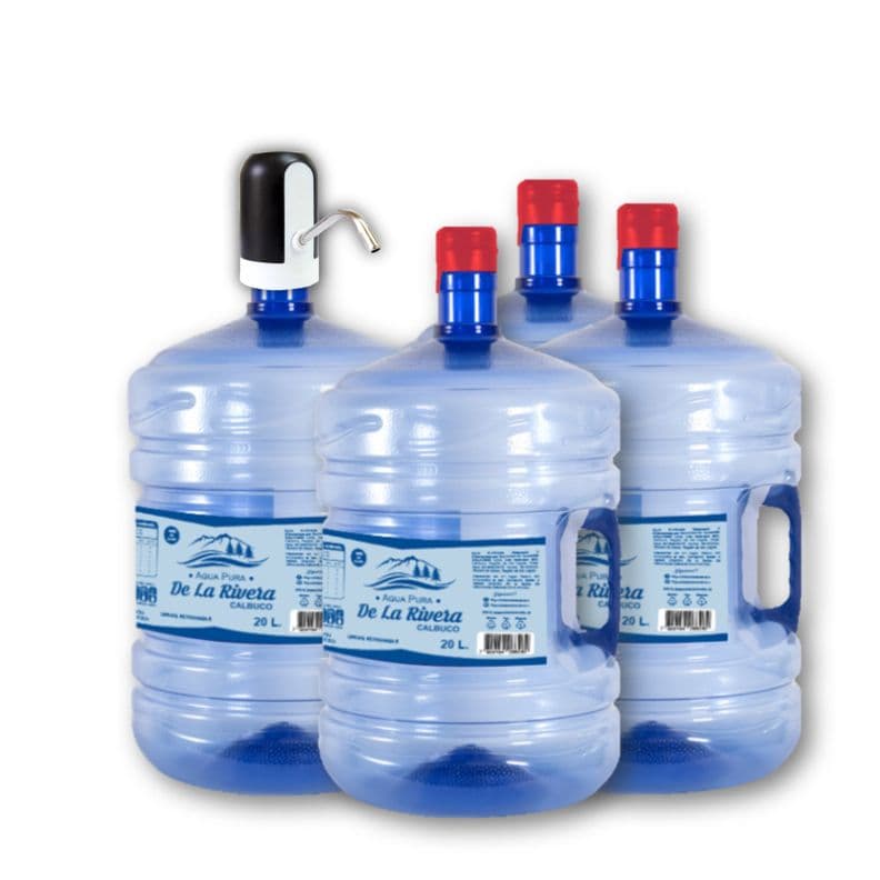 SOLO RM Kit 4 Agua Purificada y Dispensador electrico