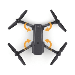 Drone Plegable Con Camara Color Negro