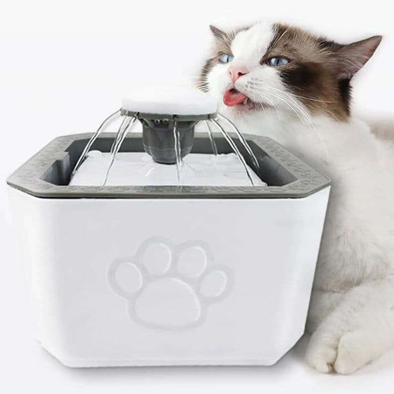 Fuente De Agua Para Gatos Y Perros De 2.5 Litros De 3 Modos