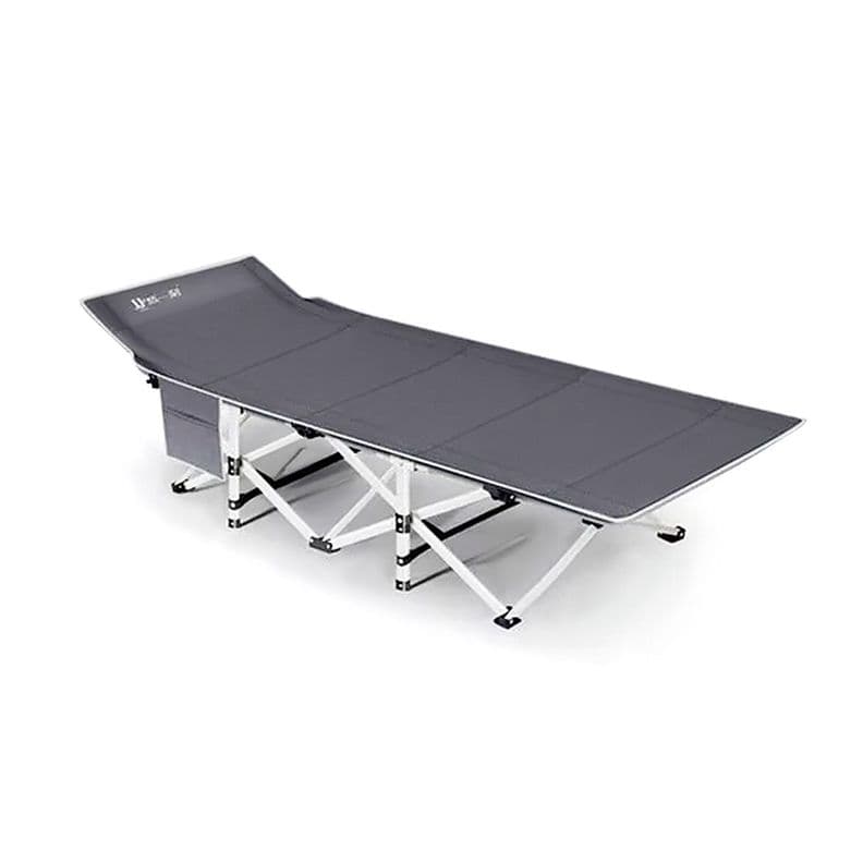 Catre Cama Campana Camping Plegable + Bolso Gris