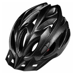 Casco Bicicleta MTB Ultraliviano Ventilado Ajustable Negro