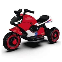 Moto Electrica Nino a Bateria Nitro France CF Rojo