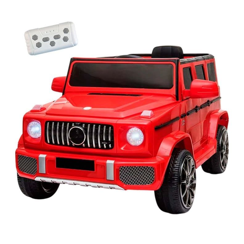 Jeep Electrico Xxl Mercedes Con Luz Sonido Y Control Rojo