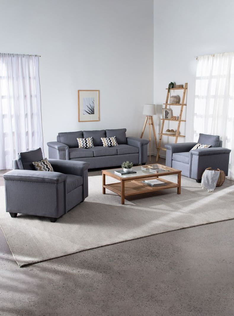 Living 3.1.1 Sicilia Tela Gris