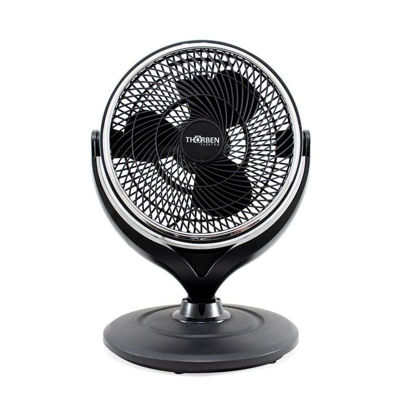 Ventilador Pedestal Thorben 2 en 1 Dual Turbo Fan 45W Negro
