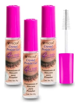 Pack X3 Mascara De Pesta as Transparente Crystal Gel Prosa
