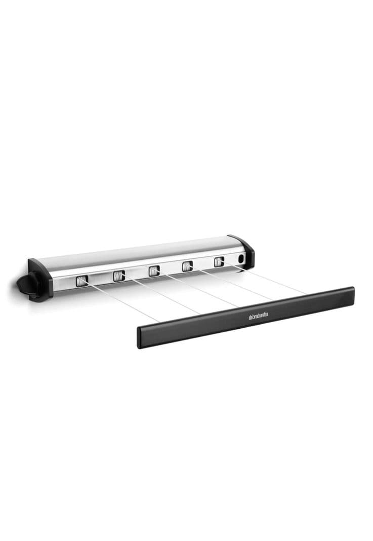 Colgador retractil 22 Mt Matt Steel Plateado Metalico M