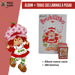 Album Frutillita (rmst 84 ) + TODAS SUS LAMINAS A PEGAR