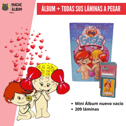Mini Album Me Gusta (rmst 2006) + TODAS SUS LAMINAS A PEGAR