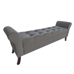 Banqueta Baul Tucson Tamano King 170x45x60cm Gris