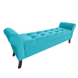 Banqueta Baul Tucson Tamano King 170x45x60cm Turquesa