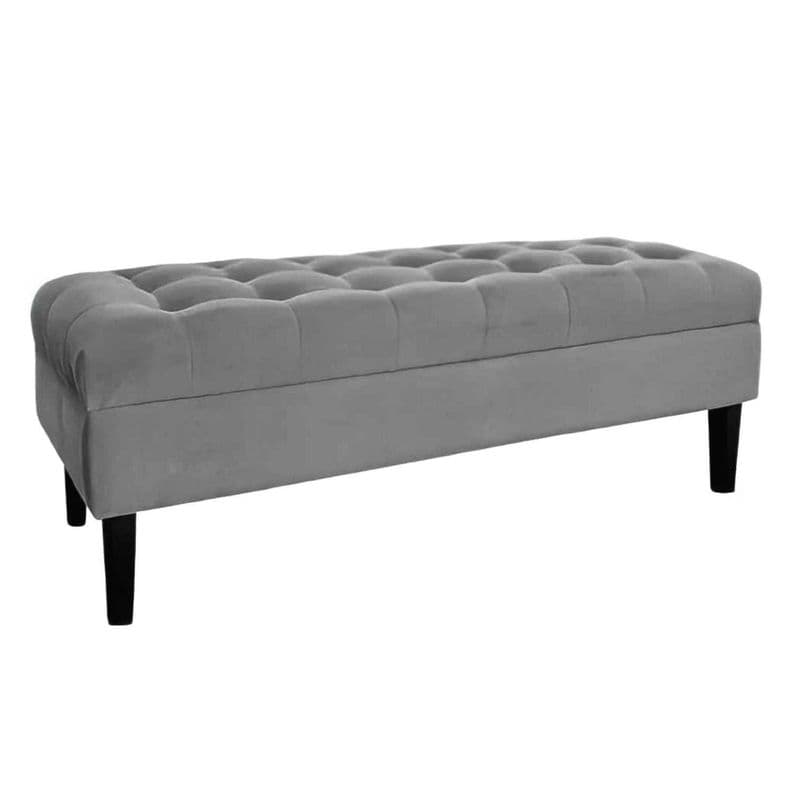 Banqueta Baul Portofino Gris