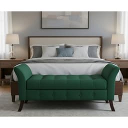 Banqueta Baul Rigatta Verde