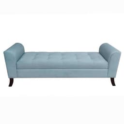 Banqueta Baul Roma Tamano King 170x45x60cm Verde Menta