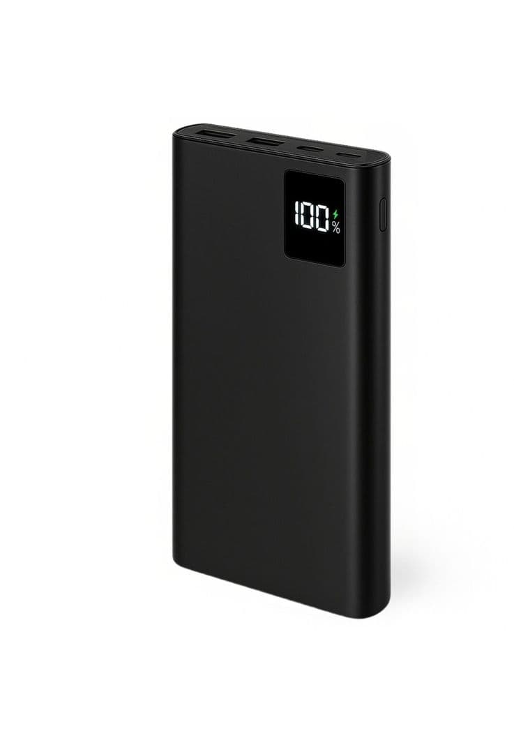 Powerbank 10.000 MAH QC + PD Ultra Slim 20W Display LED