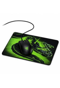 Mouse Razer Abyssus Lite 6400 DPI + Pad Mouse Goliathus Mobile Negro