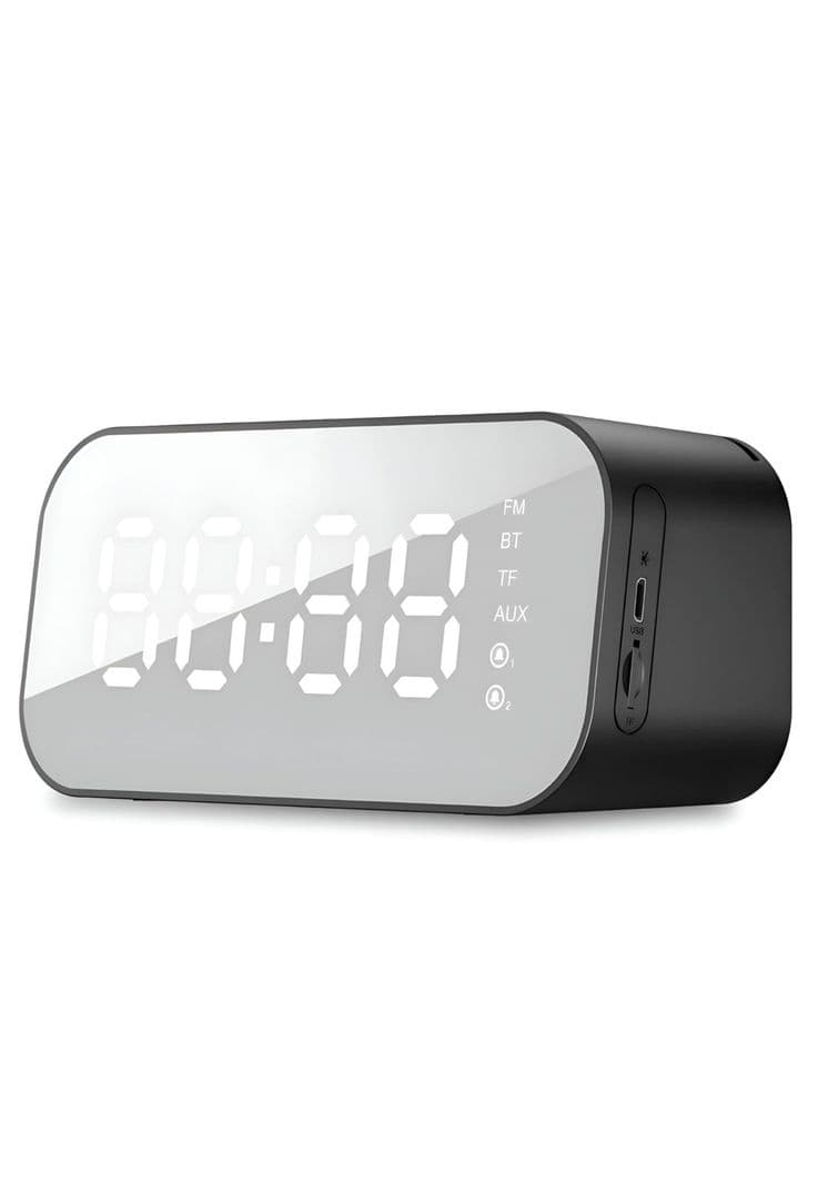Parlante Bluetooth Havit con Despertador/ Termometro/ Radio Negro