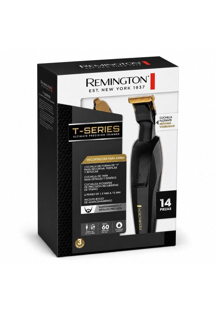 Recortadora de Barba de Alta Precision Remington MB20A Negro
