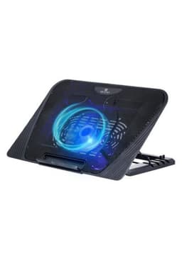 Ventilador para Notebook Retro Iluminado High Speed 1400 RPM Negro