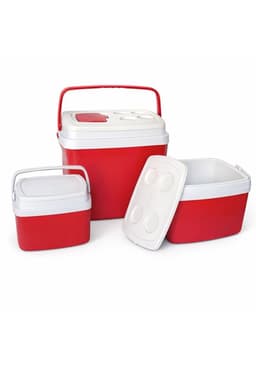 Pack Nevera Cooler 3x1 Deluxe Edition Soprano 32L/12L/5L RD Rojo