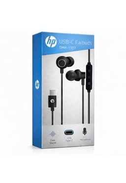 Audifonos HP USB-C con Manos Libre High Bass 1.2m DHH-1127 Negro